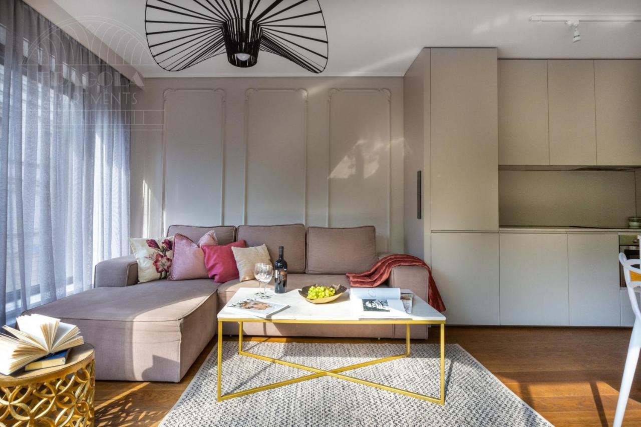 Modern View Of Planty Park Apartment Krakow Exterior photo