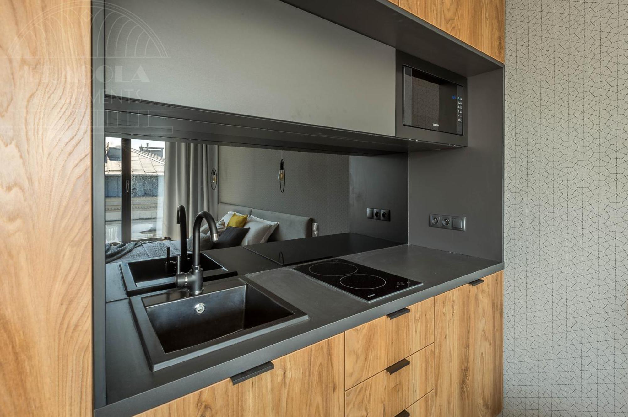 Modern View Of Planty Park Apartment Krakow Exterior photo